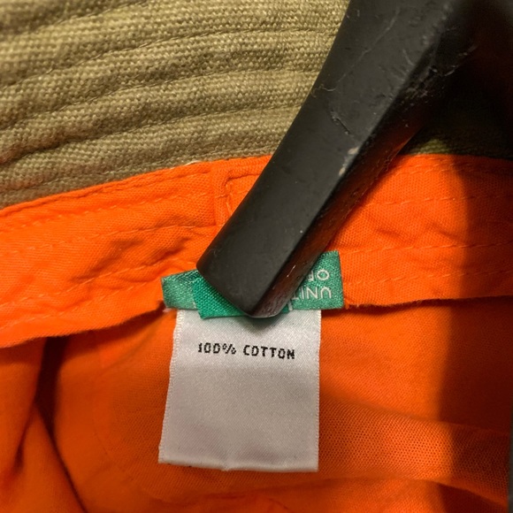 UNITED COLORS OF BENETTON Cotton khaki ladies bucket hat VVGUC size: OSFA - Picture 6 of 9